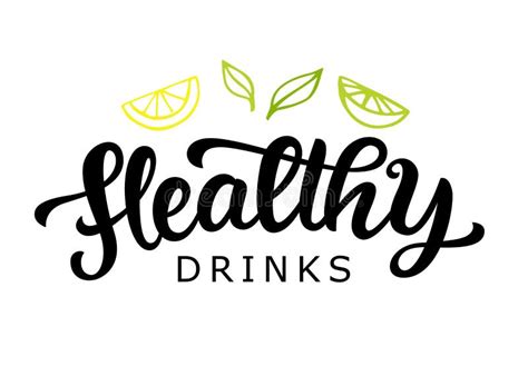 Healthy Drinks Vector Logo Badge Stock Vector - Illustration of healthy ...