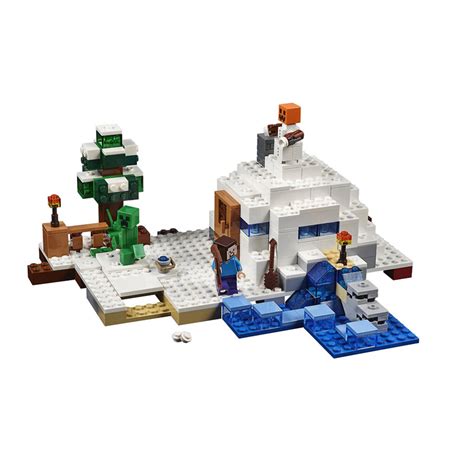 Minecraft The Snow Hideout Lego Sets | Minecraft Merch