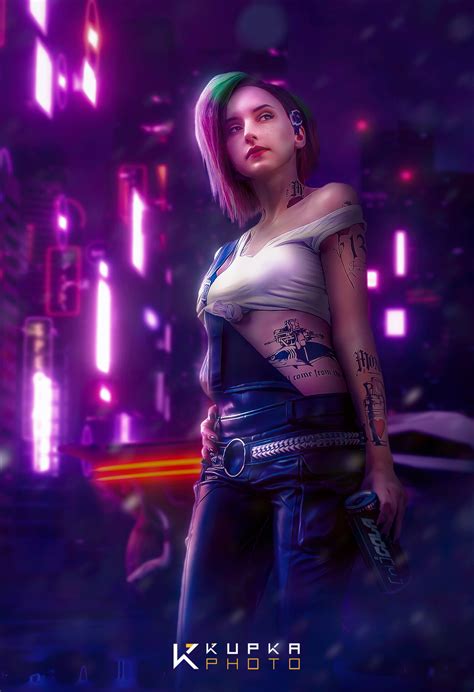 ArtStation - CyberPunk 2077: Judy Alvarez