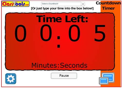 bcpsodl / Classtools: Countdown Timer | Classroom countdown, Countdown timer, Countdown