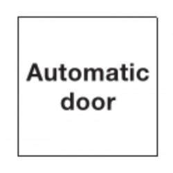 Automatic Door Signage