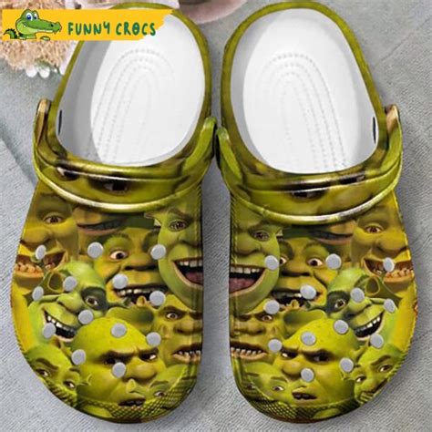 Shrek Green Crocs - Discover Comfort And Style Clog Shoes With Funny Crocs