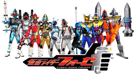 Kamen Rider Fourze All Riders and Forms by omphramz on DeviantArt