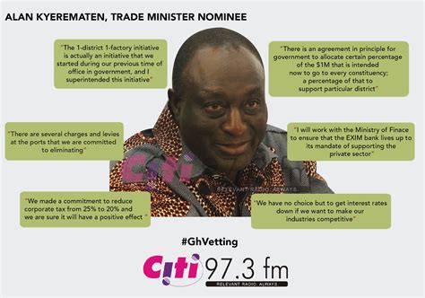 Key points Alan Kyerematen made at his vetting [Infographic] - The ...