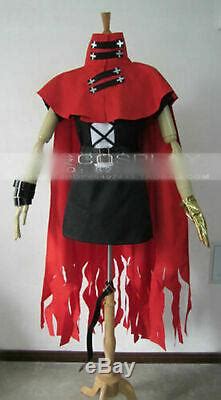 New! Final Fantasy Turks Vincent Valentine uniforms cosplay Costume ...