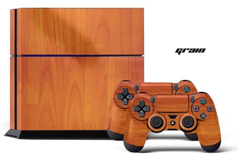 Sony PS4 PlayStation 4 Console Skin plus 2 Controller Skins