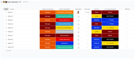10 Free Succession Planning Templates for Teams | ClickUp