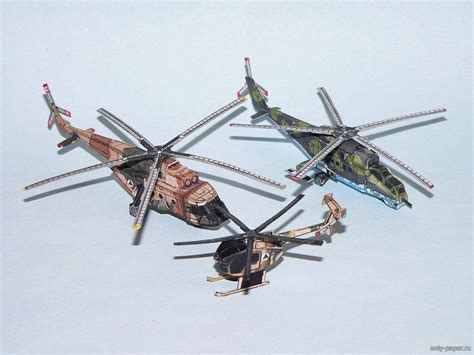 Mi-17, Mi-35, MD530 Defender - Afghan National Army Helicopters Set (R ...