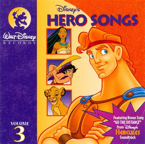 Disney's Hero Songs, Volume 3 (1996, CD) | Discogs