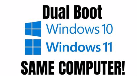 How To Dual Boot Windows 10 and Windows 11 [Tutorial] - YouTube