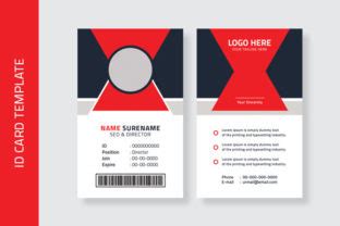 Corporate Id Card Template Graphic by Designstore136 · Creative Fabrica