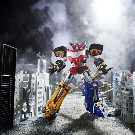 Mighty morphin power rangers megazord and dragon zord construction sets - town-green.com