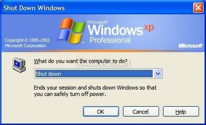 How to Enable / Disable New Welcome Screen, Log Off and Shut Down Dialog Box in Windows XP? – AskVG