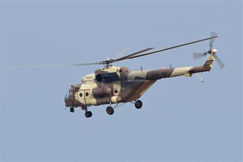 Kenyan Air Force lose Mi-171E helicopter, 17 dead