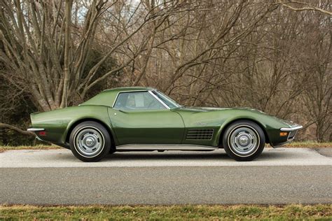 1970, Chevrolet, Chevy, Corvette, Stingray, Lt1, 350, 370, Hp, Convertible, Classic, Cars, Green ...