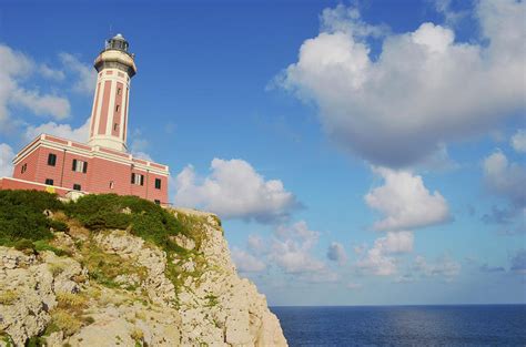 Punta Carena Lighthouse, magical Capri Photograph by Carolina Reina | Fine Art America