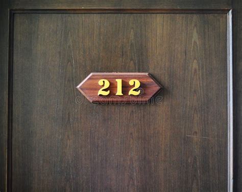 Hotel Room Number Signage