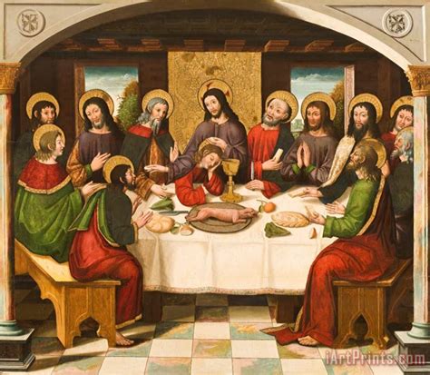 Master of Portillo The Last Supper painting - The Last Supper print for ...