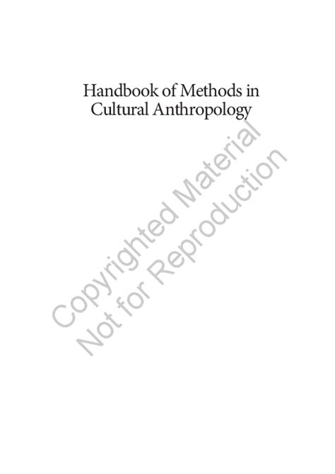 (PDF) Visual Anthropology (Handbook of Methods, 2nd edition) | Fadwa El Guindi - Academia.edu