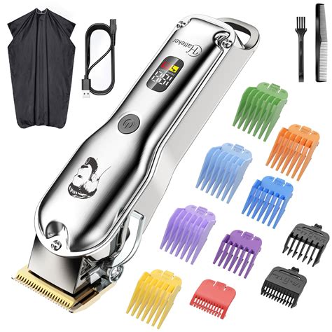 Hatteker Professional Hair Clipper Hair Trimmer, Cordless Clippers Men ...