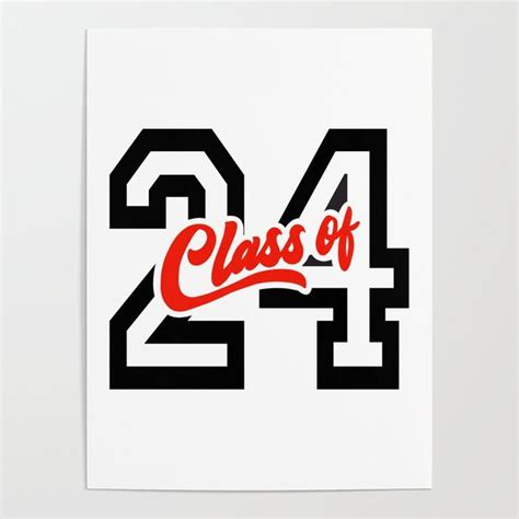 Graduating Class of 2024 - 24 Poster by indicap | Graduation class ...