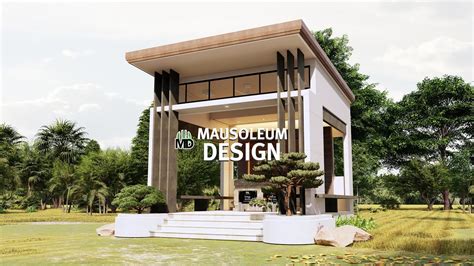 Mausoleum Design - Modern Elevated Mausoleum Design EP3 - YouTube