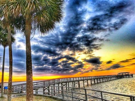 The pier at Safety Harbor, Florida | Safety harbor, Sunset, Outdoor