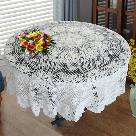 Round Tablecloth Crochet Patterns – Free Patterns