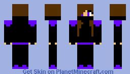 Ninja Girl - Purple Minecraft Skin