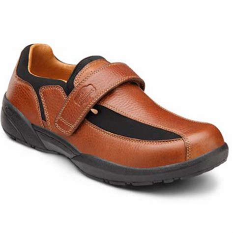 Dr. Comfort - Dr. Comfort Douglas Men's Casual Shoe: 14 X-Wide (3E/4E) Chestnut Velcro - Walmart ...