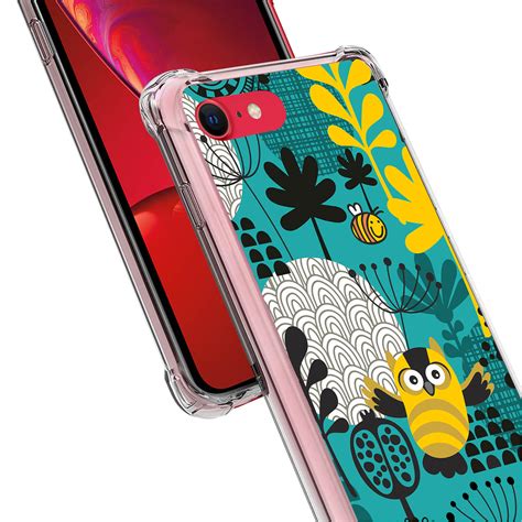 Case for [Apple iPhone SE 2020], Slim Printed TPU Bumper Cover -8 | eBay