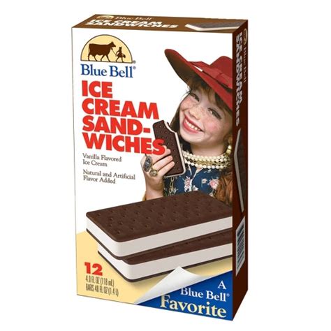 Blue Bell Ice Cream Sandwiches - 39oz/12ct : Target