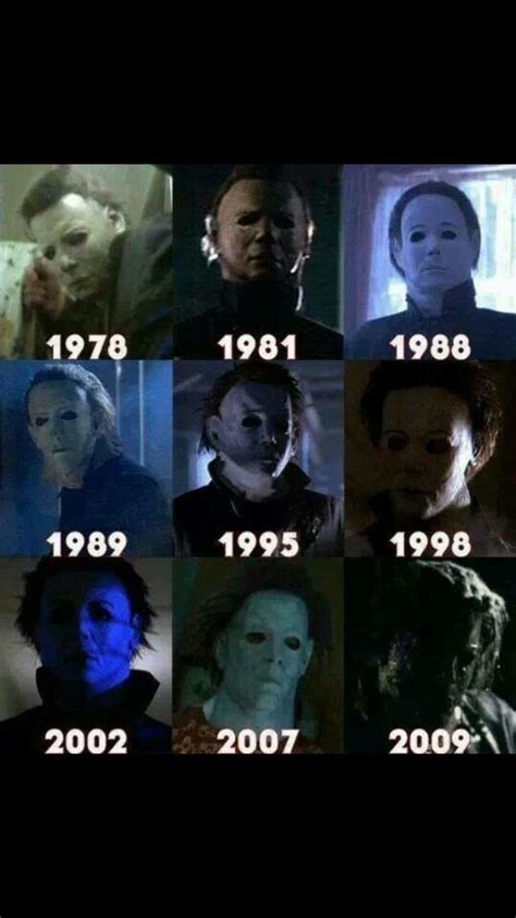 Timeline | Michael myers, Halloween film, Classic horror movies