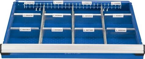 Clip-On Label Holder 2" wide x 1" high for Rousseau Dividers, 60/Pack (RG51-200) - Innovo ...