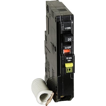 QOB120GFI SQUARE D GROUND FAULT BOLT-ON CIRCUIT BREAKER 20A 1P 120/240V ...