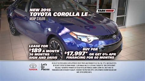 Labor Day Sale at Yark Toyota - YouTube