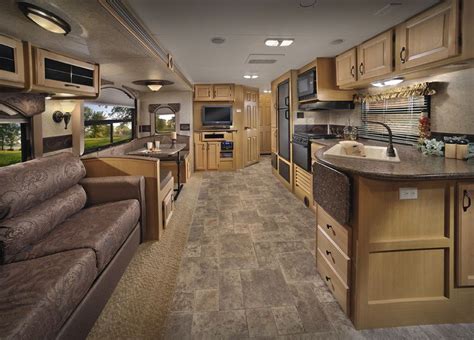 photos of our fifth wheel and travel trailers interior and exterior | Trailer interior, Rv ...