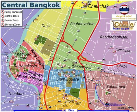 Bangkok City Map