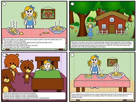 Goldilocks Story Sequencing | Teaching Resources