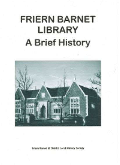 Friern Barnet Library | Friern Barnet & District Local History Society