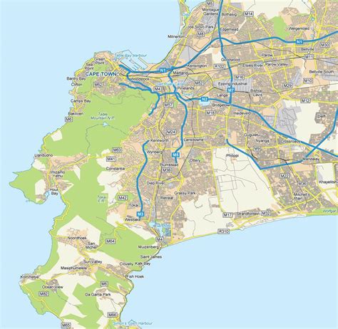 Plumstead Cape Town map - Map of plumstead Cape Town (Western Cape - South Africa)