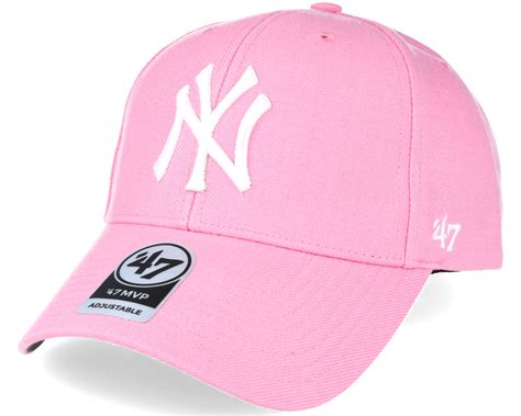 New York Yankees MVP Pink Adjustable - 47 Brand caps | Hatstore.co.uk