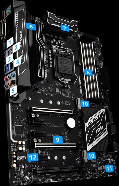 MSI Z270I SLI PLUS Motherboard (MSI Z270 SLI PLUS) | Techbuy Australia