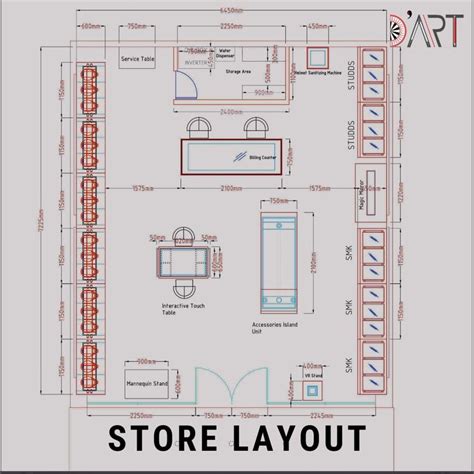 Retail Store Design Layout