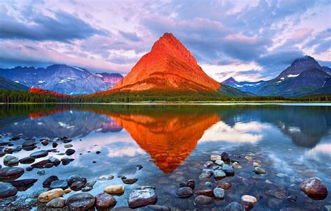 mount grinnell glacier, national park montana photo | One Big Photo