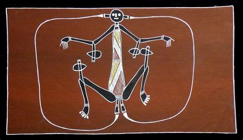 The Meaning of Aboriginal Art: Namarrgon by Joshua Bangarr