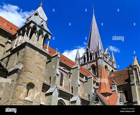 Cathedral, Lausanne, Switzerland Stock Photo - Alamy