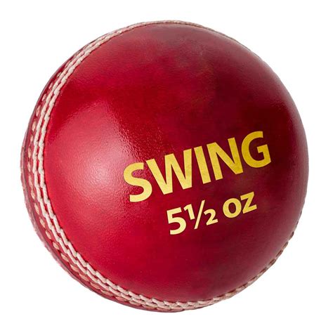 Buy DSC Swing Leather Cricket Ball (Red) Online India