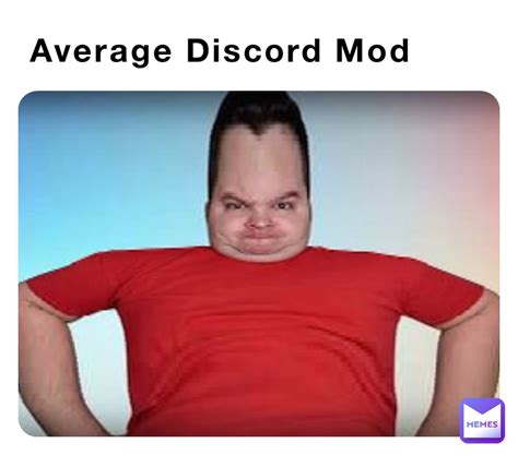 Average Discord Mod | @LLlamo | Memes