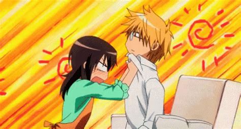 Anime Couple Fight GIF | GIFDB.com